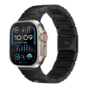 JM 1K 碳纖維磁扣式 Apple Watch 錶帶