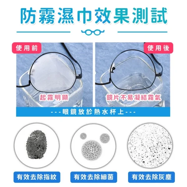 《銅板加購》螢幕防霧擦拭濕巾：圖片 5